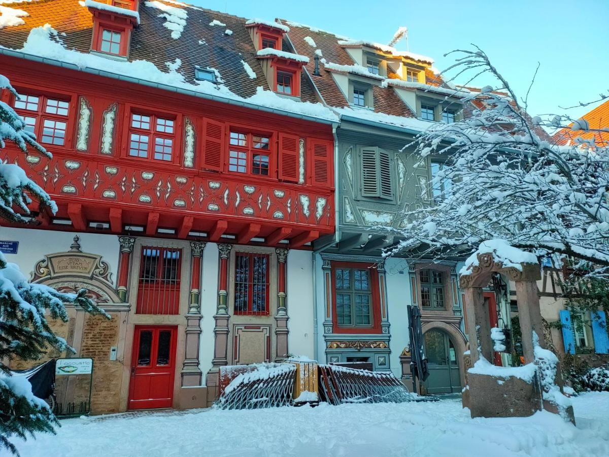 La Maison Bleue, A 20 Mn De Strasbourg, Sur La Route Des Vins, Jusqu'A 6 Personnes, Sélestat Exteriér fotografie